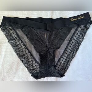 Black Lace Victoria’s Secret Panties SZ XL